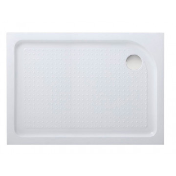 Акриловый поддон BelBagno TRAY-BB-AH-100/80-15-W-R 100х80 белый