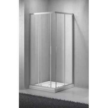 Душевой угол BelBagno Sela SELA-A-2-90-C-Cr 90х90 хром/прозрачное