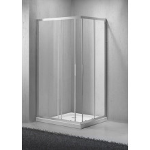 Душевой угол BelBagno Sela SELA-AH-2-100/90-C-Cr 100х90 хром/прозрачное