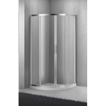 Душевой угол BelBagno Sela SELA-R-2-90-C-Cr 90х90 хром/прозрачное