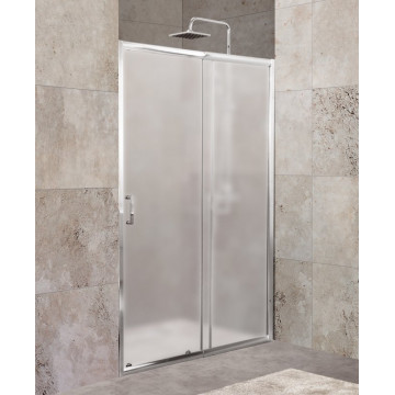 Душевая дверь BelBagno Unique UNIQUE-BF-1-100/115-P-Cr 100 хром/рифленое