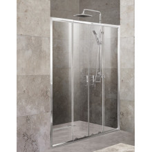 Душевая дверь BelBagno Unique UNIQUE-BF-2-150/180-C-Cr 150 хром/прозрачное