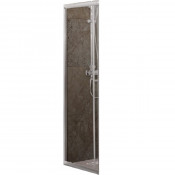Боковая панель BelBagno Unique UNIQUE-100-FIX-C-Cr хром/прозрачное