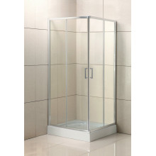 Душевой уголок BelBagno Uno UNO-195-A-2-100-C-Cr 100x100 хром/прозрачное