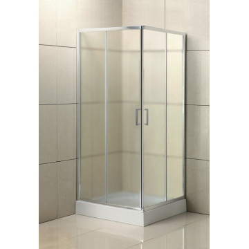 Душевой уголок BelBagno Uno UNO-195-A-2-80-P-Cr 80x80 хром/рифленое