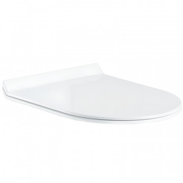 Сиденье для унитаза BelBagno Piano BB2111SC с микролифтом белый