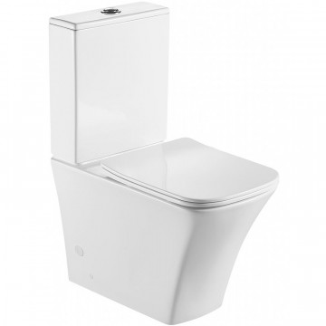 Унитаз-компакт BelBagno Marmi BB052CHR/BB052CPR/BB052T белый