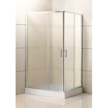 Душевой уголок BelBagno Uno UNO-195-AH-2-100/90-P-Cr 100x90 хром/рифленое