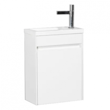 Тумба под раковину Belbagno Pietra Mini PIETRA MINI-400-1A-SO-BL-L bianco lucido