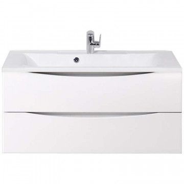 Тумба под раковину BelBagno Marino MARINO-1100-2C-SO-BL-P bianco lucido