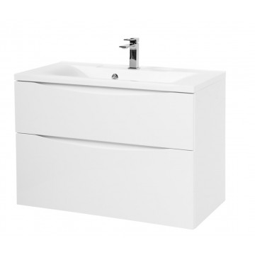 Тумба под раковину BelBagno Marino MARINO-H60-1100-2C-SO-BL-P bianco lucido