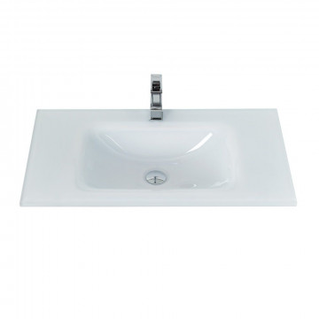 Раковина мебельная Belbagno BB1010/465-LV-VTR-BL белый глянец