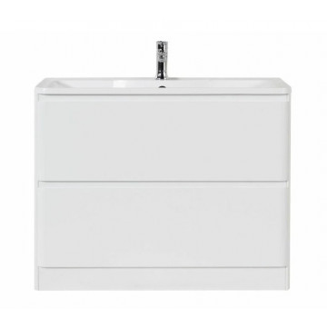 Тумба под раковину BelBagno Albano ALBANO-800-2C-PIA-BL bianco lucido