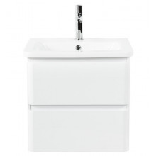 Тумба под раковину BelBagno Albano ALBANO-CER-600-2C-SO-BL bianco lucido
