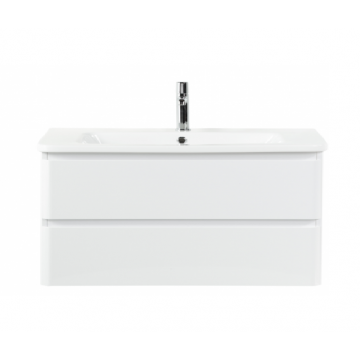 Тумба под раковину BelBagno Albano ALBANO-CER-1050-2C-SO-BL bianco lucido