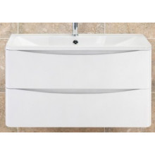 Тумба под раковину BelBagno Acqua ACQUA-800-2C-SO-BL bianco lucido