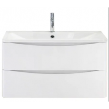 Тумба под раковину BelBagno Acqua ACQUA-1000-2C-SO-BL bianco lucido