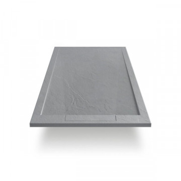 Душевой поддон Vincea VST-4SRL8010G 100х80 серый