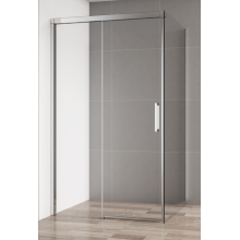 Душевой уголок Cezares Duet Soft DUET SOFT-M-AH-1-140/100-C-Cr 140х100 хром/прозрачное