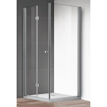Душевой уголок Cezares Eco ECO-O-ASH-1-100/80-C-Cr 100х80 хром/прозрачное