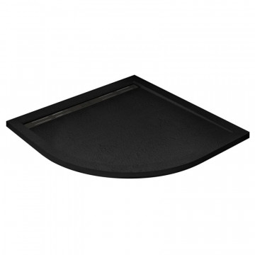 Душевой поддон Cezares TRAY-AS-R-90-30-NERO 90х90