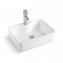 Раковина накладная Gid ceramic N9091 51176 белый