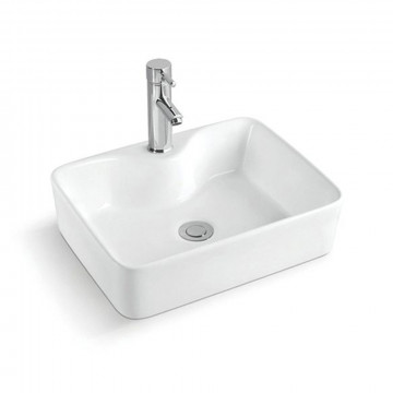 Раковина накладная Gid ceramic N9091 51176 белый