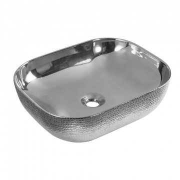 Раковина накладная Gid ceramic D1302h009 53304 хром