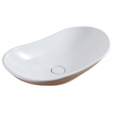 Раковина накладная Gid ceramic N9811 51175 белый