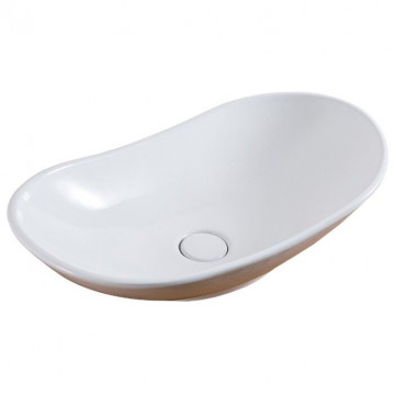 Раковина накладная Gid ceramic N9811 51175 белый