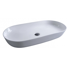 Раковина накладная Gid ceramic N9348 51200 белый