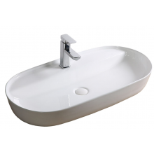 Раковина накладная Gid ceramic N9347 51190 белый