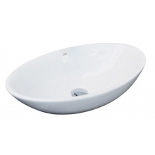 Раковина накладная Gid ceramic N9021 51109 белый