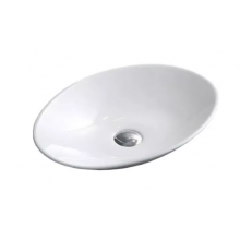 Раковина накладная Gid ceramic N9022 51110 белый