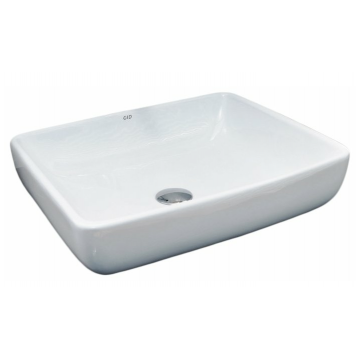 Раковина накладная Gid ceramic N9132 51126 белый