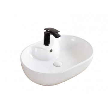 Раковина накладная Gid ceramic N9163 51127 белый