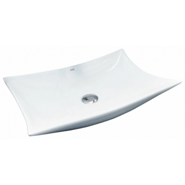 Раковина накладная Gid ceramic N9176 51129 белый