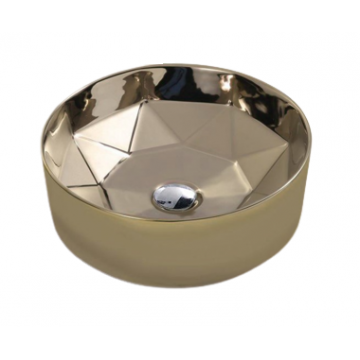 Раковина накладная Gid ceramic D1342h015 53331 золото