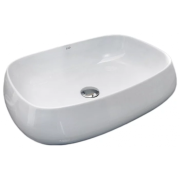 Раковина накладная Gid ceramic N9243 51135 белый