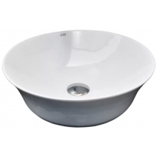 Раковина накладная Gid ceramic N9381 51138 белый