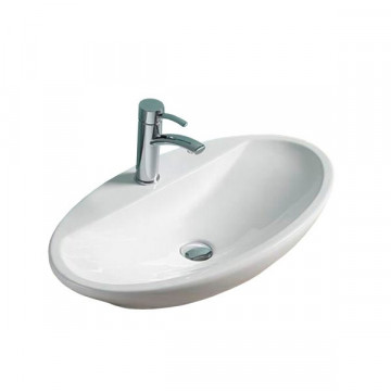 Раковина накладная Gid ceramic N9435 51149 белый