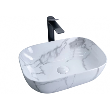 Раковина накладная Gid ceramic Mnc333C 54469 под камень