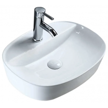 Раковина накладная Gid ceramic N9045 51166 белый