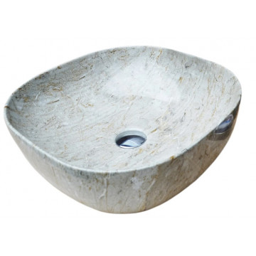 Раковина накладная Gid ceramic Mnc545 54449 под камень
