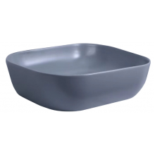 Раковина накладная Gid ceramic Gm1302 53336 серый матовый