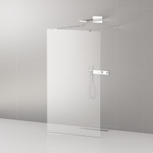 Душевая перегородка Cezares Liberta LIBERTA-L-2-105-C-Cr хром/прозрачное