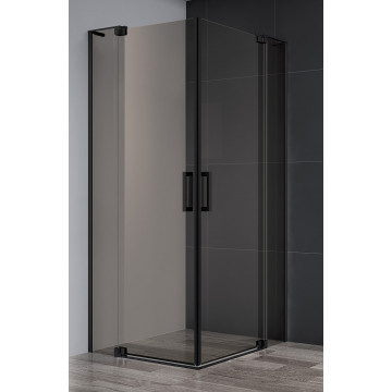 Душевой уголок Cezares Slider SLIDER-A-2-90/100-BR-NERO 90х90 черный матовый/бронза