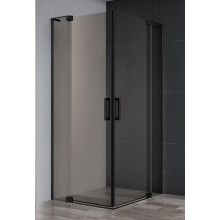 Душевой уголок Cezares Slider SLIDER-AH-1-80-70/80-BR-NERO 80х70 черный матовый/бронза