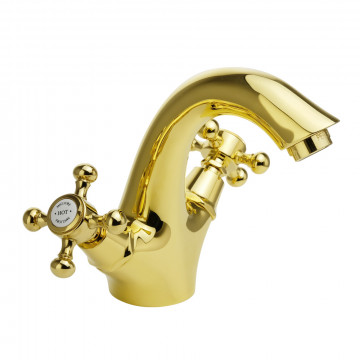 Смеситель для раковины Migliore Lady 18856 золото