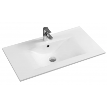 Раковина встраиваемая сверху Gid ceramic NYJ807-60 71114 белый